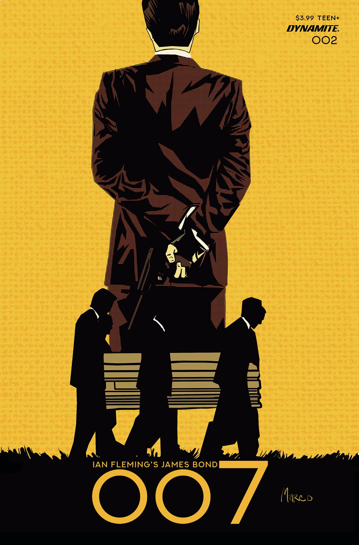 007 #2 Cover J Foc Finnegan Original