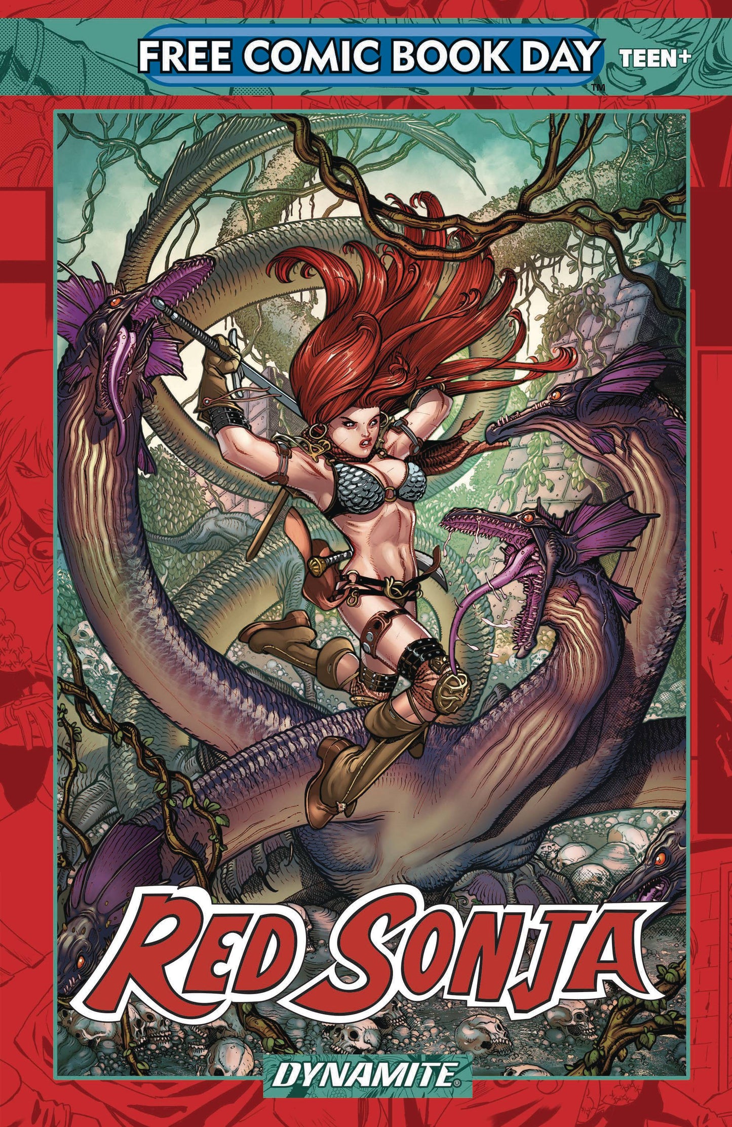 RED SONJA FCBD 2023 SHE DEVIL WITH A SWORD #0 (Net)