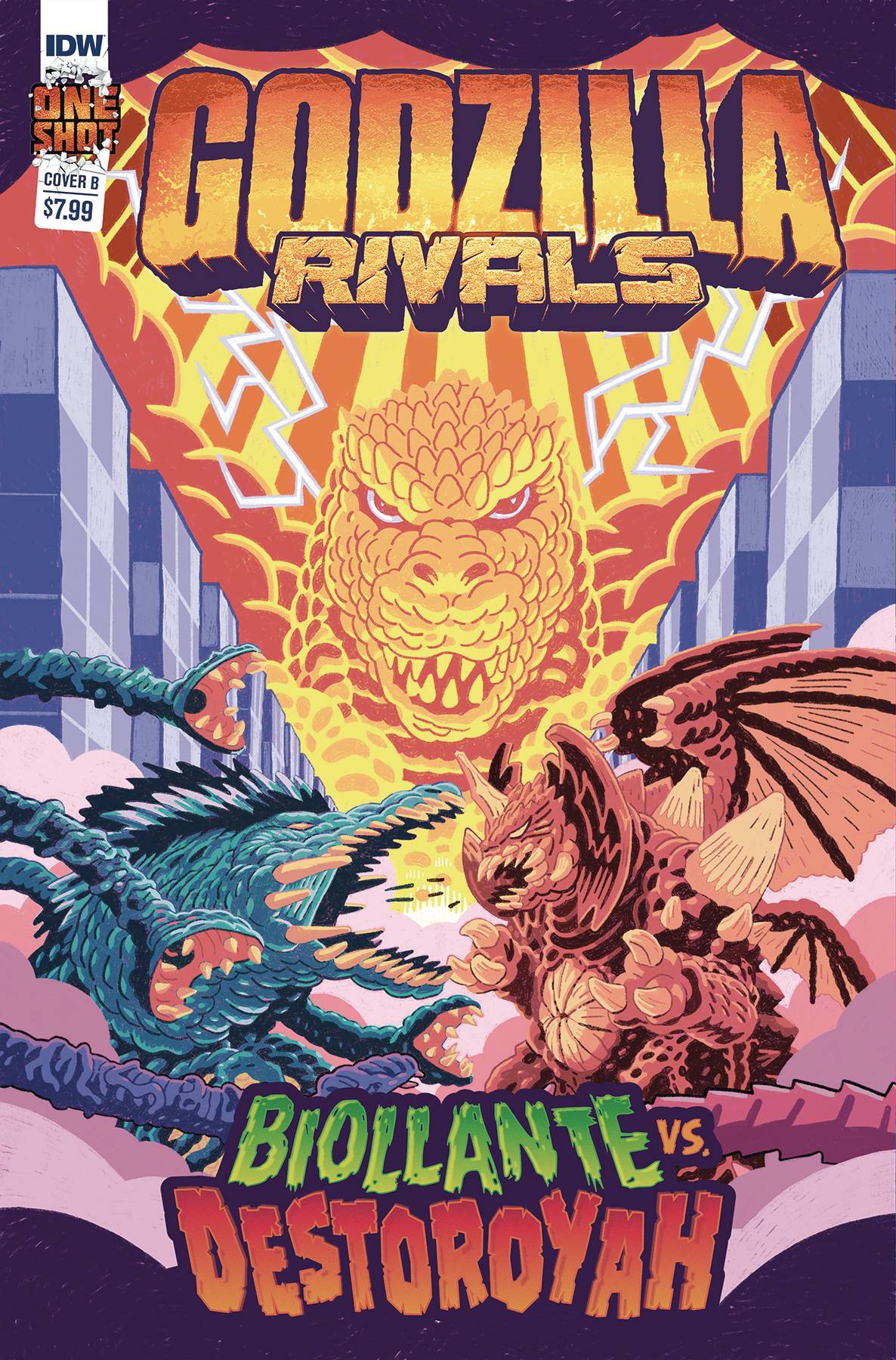 Godzilla Rivals: Biollante vs. Destoroyah Variant B (Maclean)