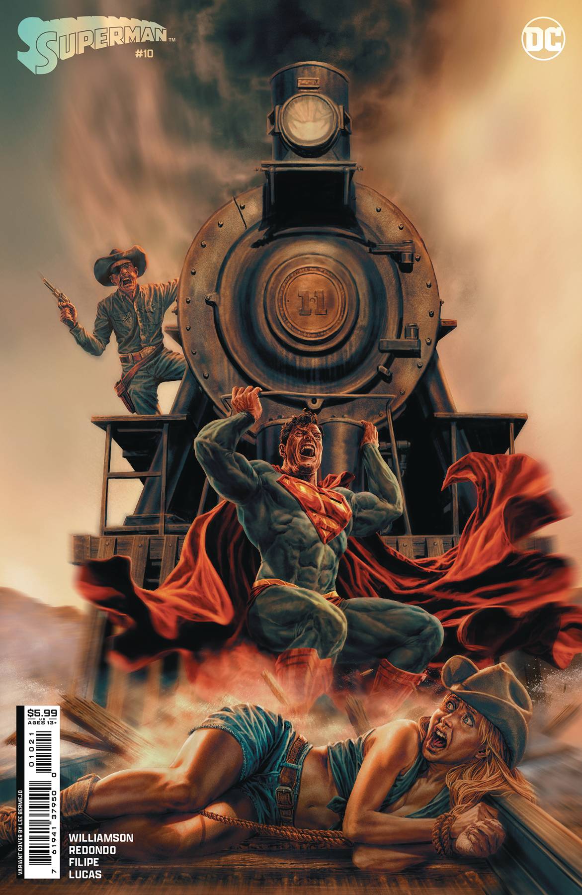 Superman #10 Cover B Lee Bermejo Card Stock Variant