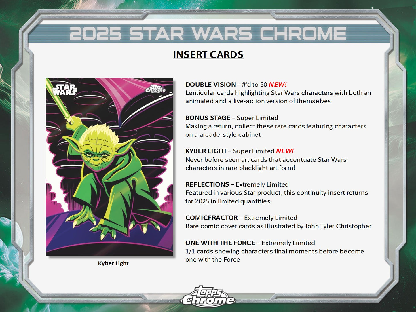2025 Topps Star Wars Chrome Hobby Box