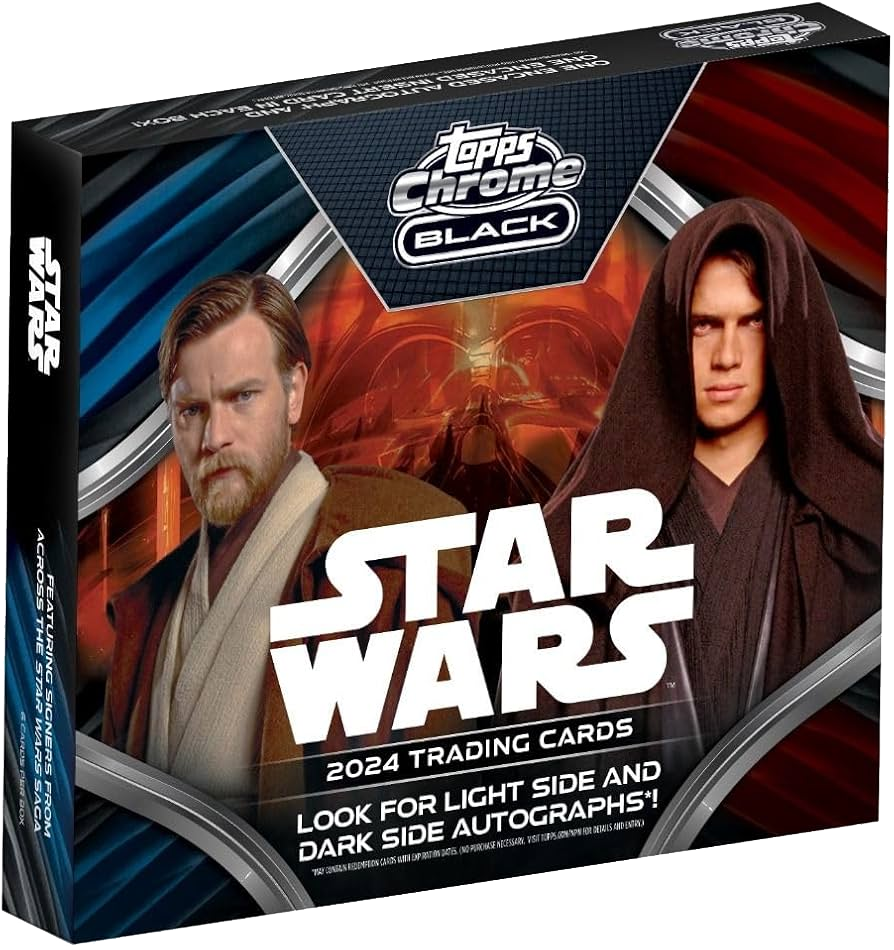 2024 Topps Star Wars Chrome Black Hobby Box
