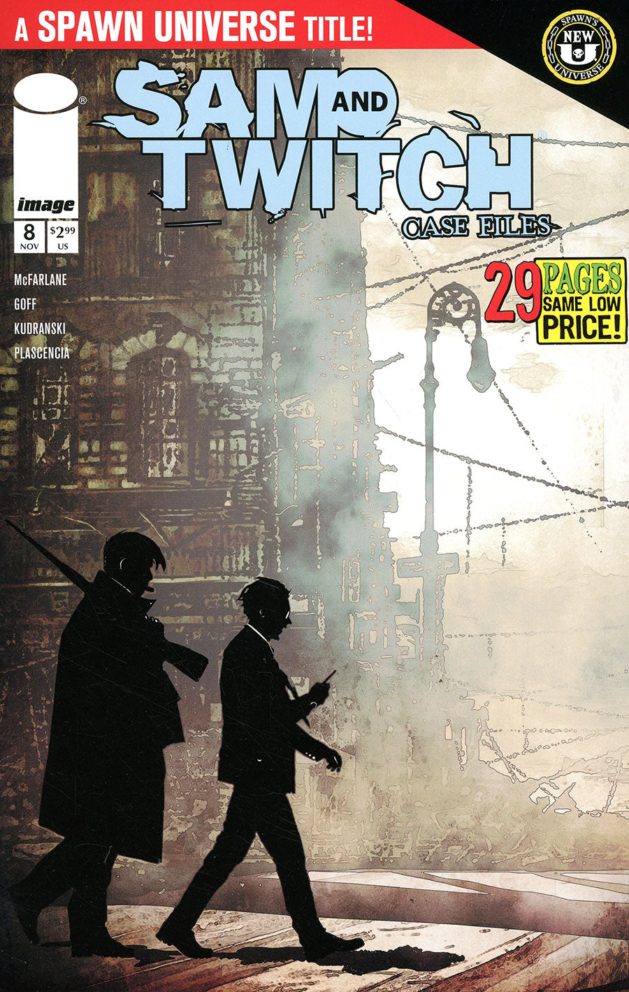 Spawn Sam And Twitch Case Files #8 Cover B Mirko Colak Variant