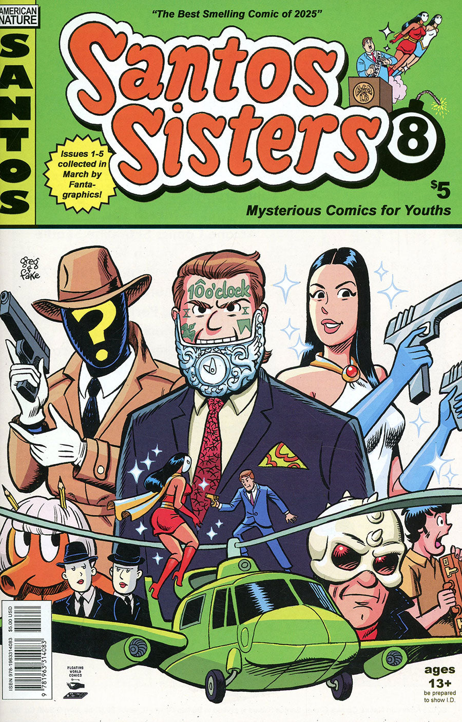 Santos Sisters #8 Cover A Greg & Fake