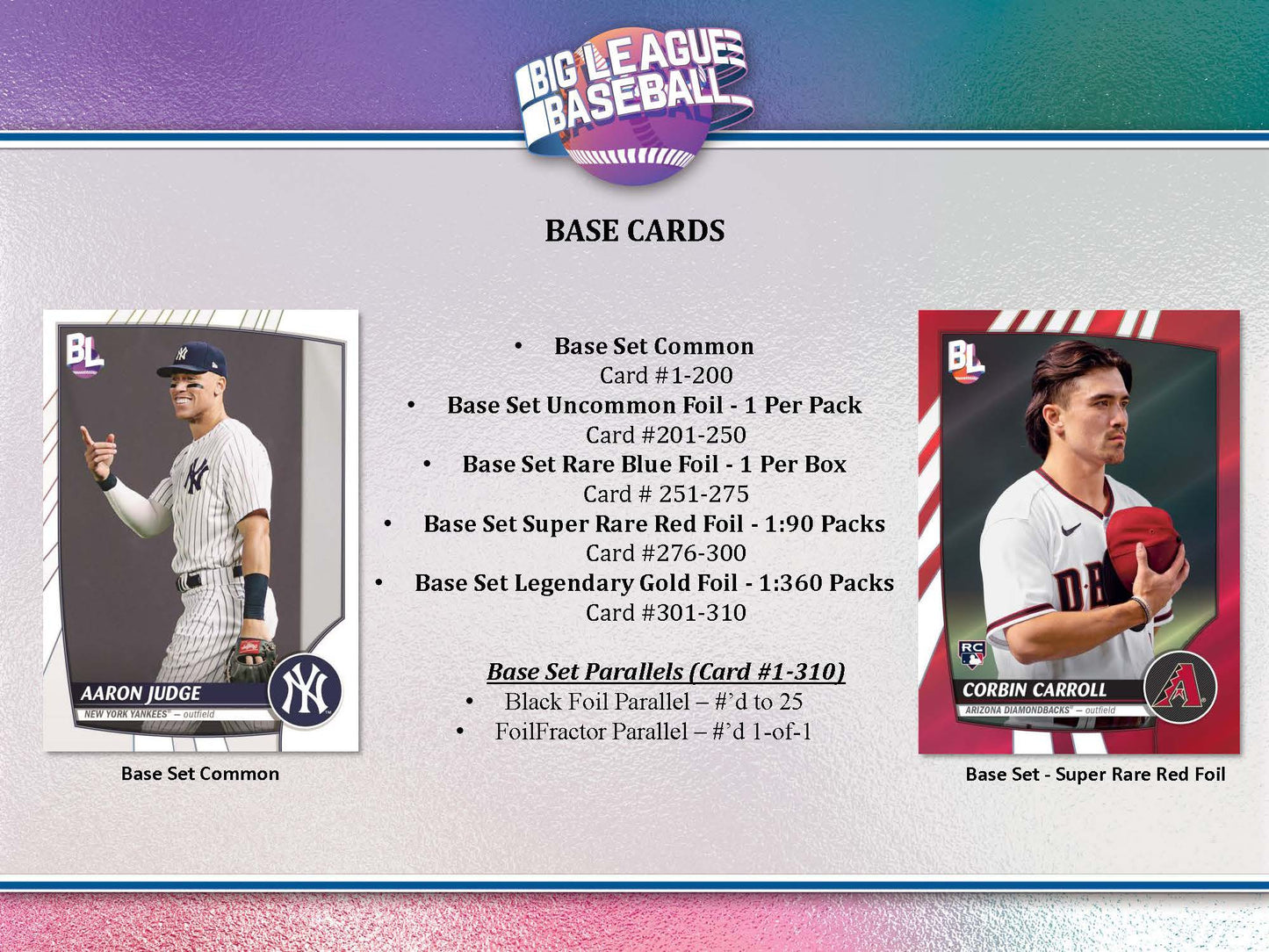 2023 Topps Big League Baseball Factory Sealed Hobby Card Box