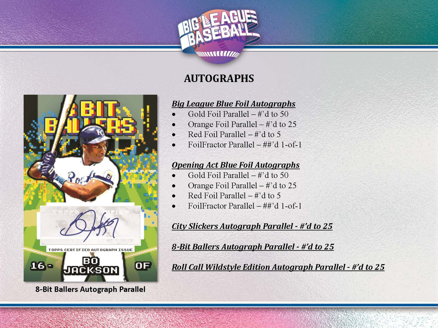 2023 Topps Big League Baseball Factory Sealed Hobby Card Box