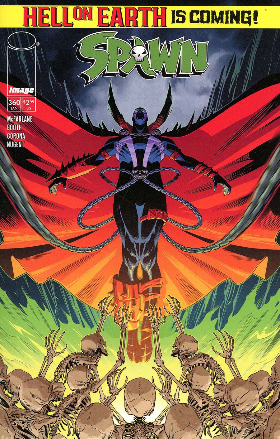 Spawn #360 Cover B Marco Failla Variant