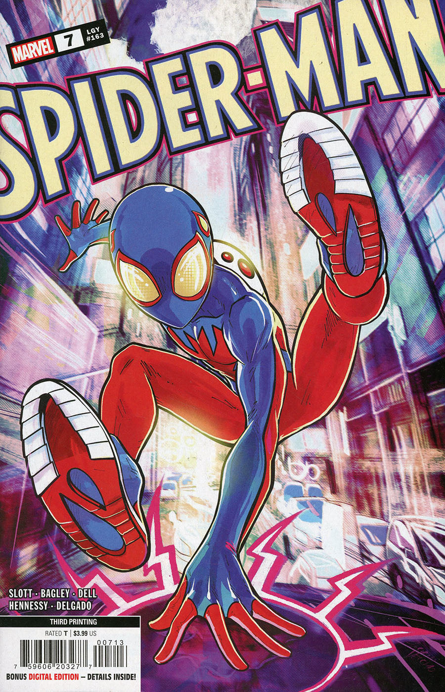 Spider-Man 7 Luciano Vecchio 3RD Printing Variant