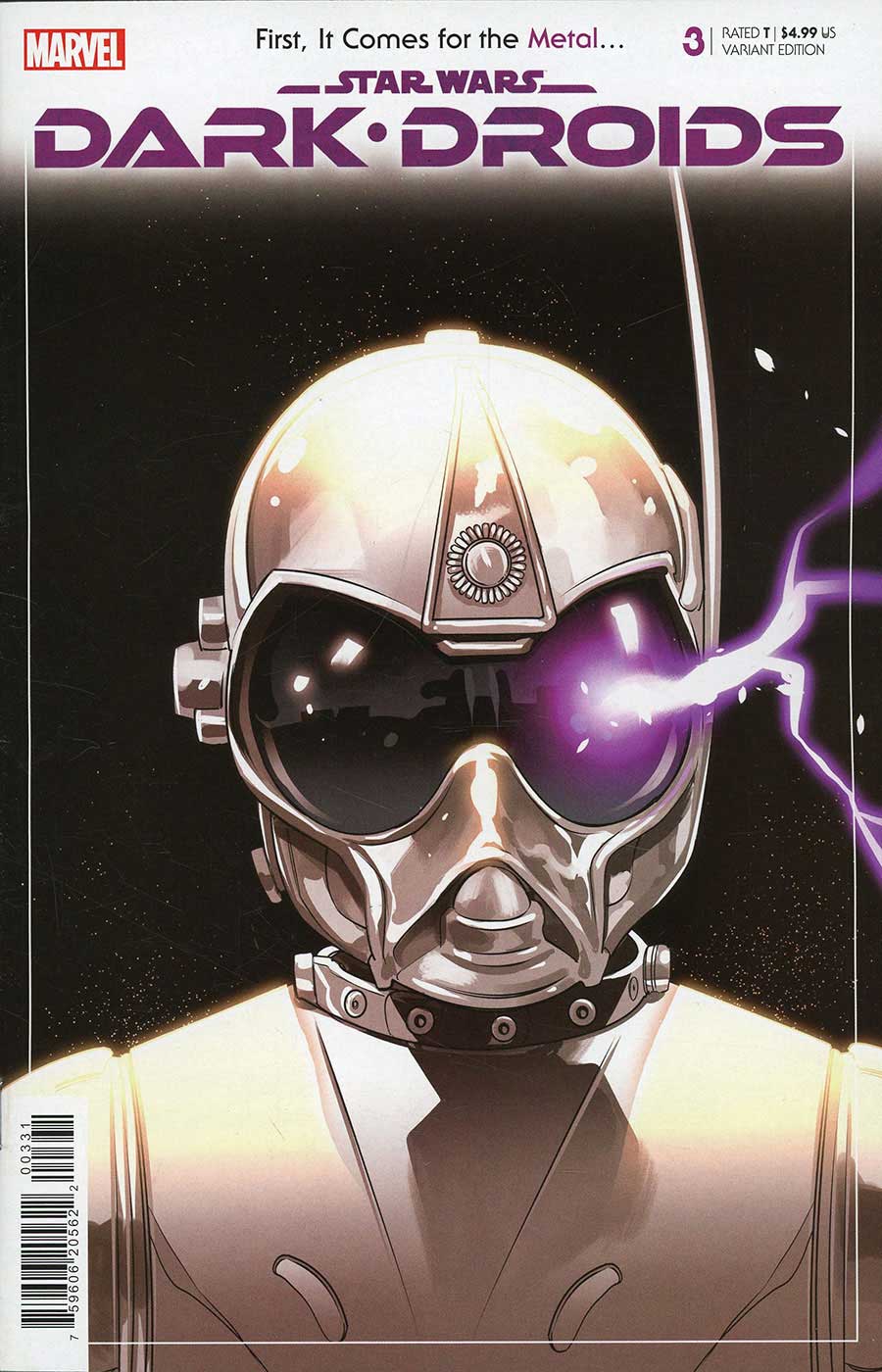 Star Wars Dark Droids #3 Rachael Stott Scourged Variant