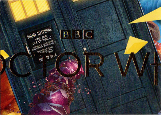 2022 Doctor Who Series 11 & 12 TARDIS Puzzle Insert Card T5