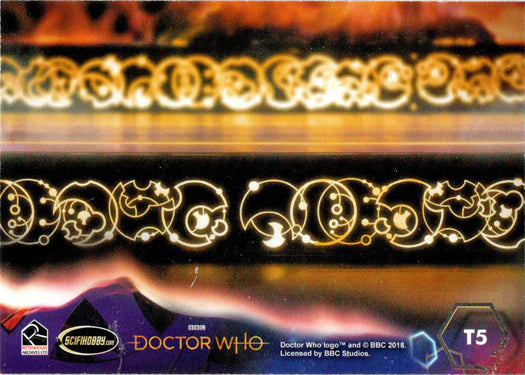 2022 Doctor Who Series 11 & 12 TARDIS Puzzle Insert Card T5