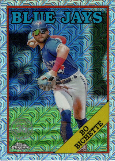 Topps Series One Baseball 2023 Chrome Silver Card T88C-3 Bo Bichette
