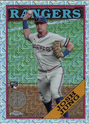 Topps Series Two Baseball 2023 Chrome Silver Card 2T88C-88 Josh Jung