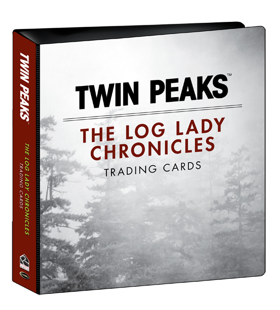 2025 Rittenhouse Twin Peaks Log Lady Chronicles Binder Album with Promo Card
