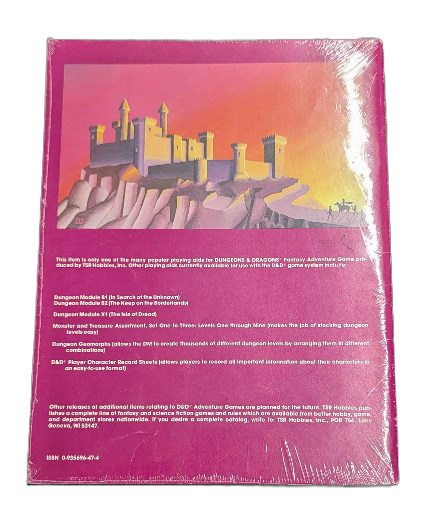 TSR Dungeons & Dragons Dungeon Module B2: The Keep on the Borderlands