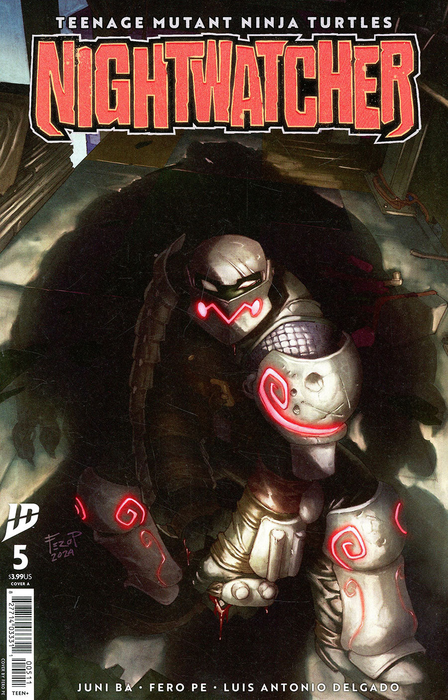 Teenage Mutant Ninja Turtles Nightwatcher #5 Cover A Pe
