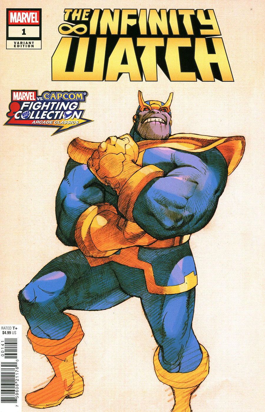 Infinity Watch #1 Bengus Marvel vs Capcom Variant