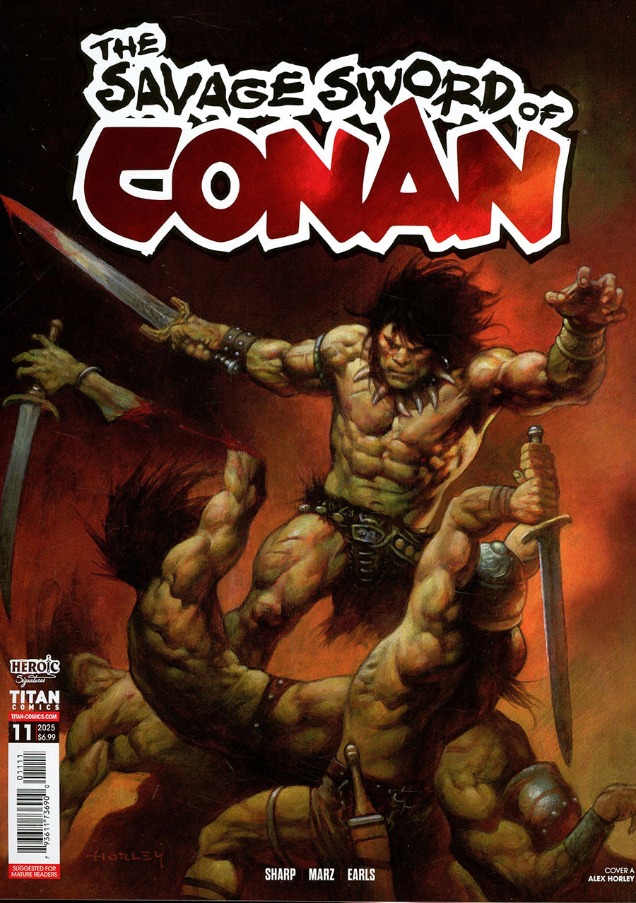 Savage Sword Of Conan #11 Cover A Alex Horley (Mature)