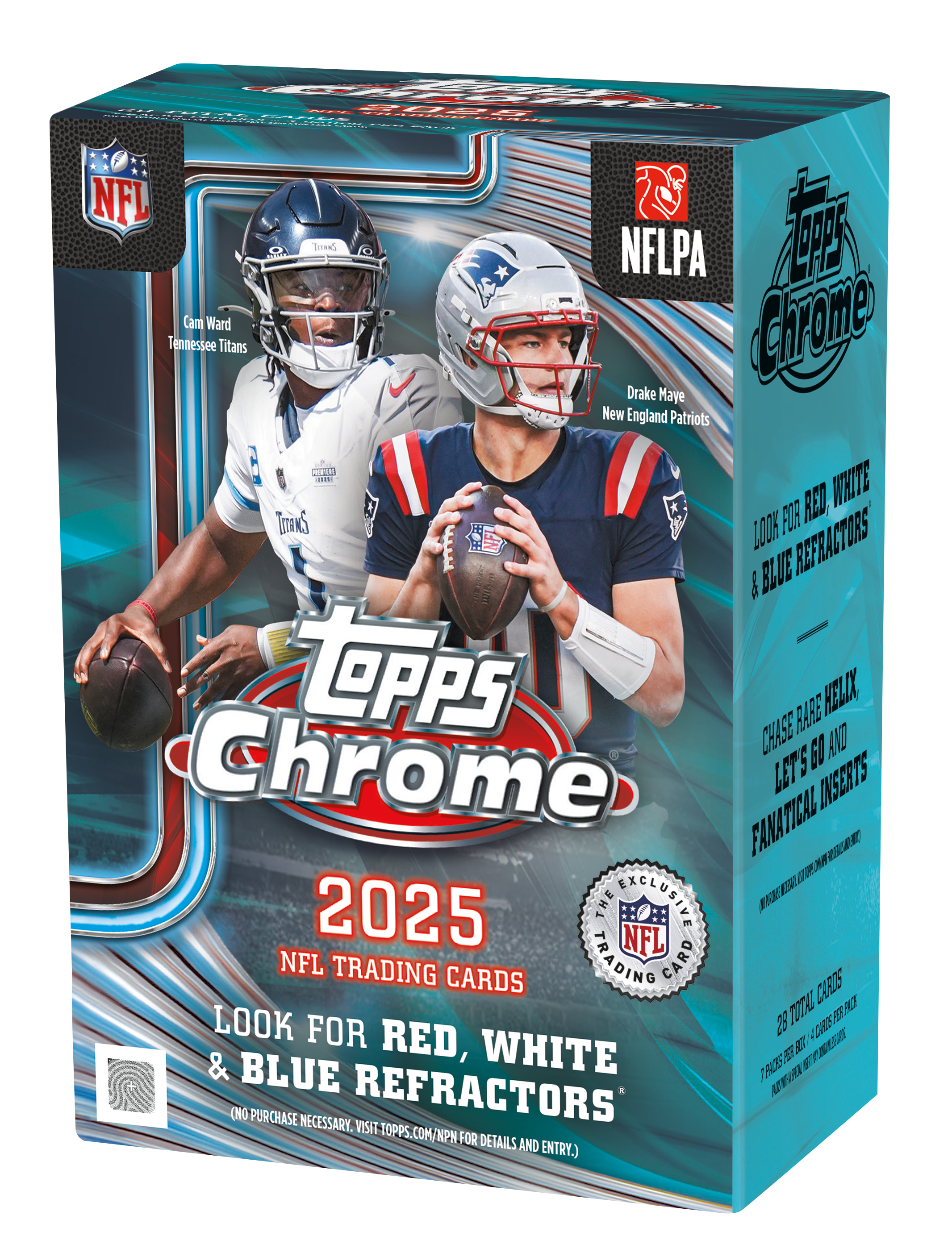 2025 Topps Chrome Football Value Box – Digital Heroes