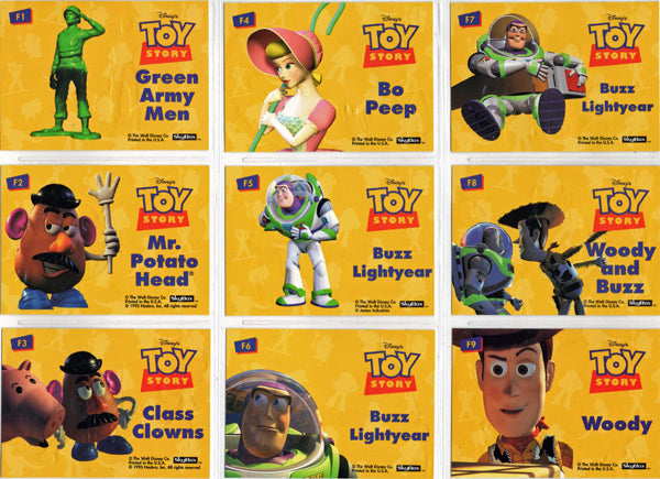 4 Factory on sale Sealed SkyBox ToyStory Trading Cards