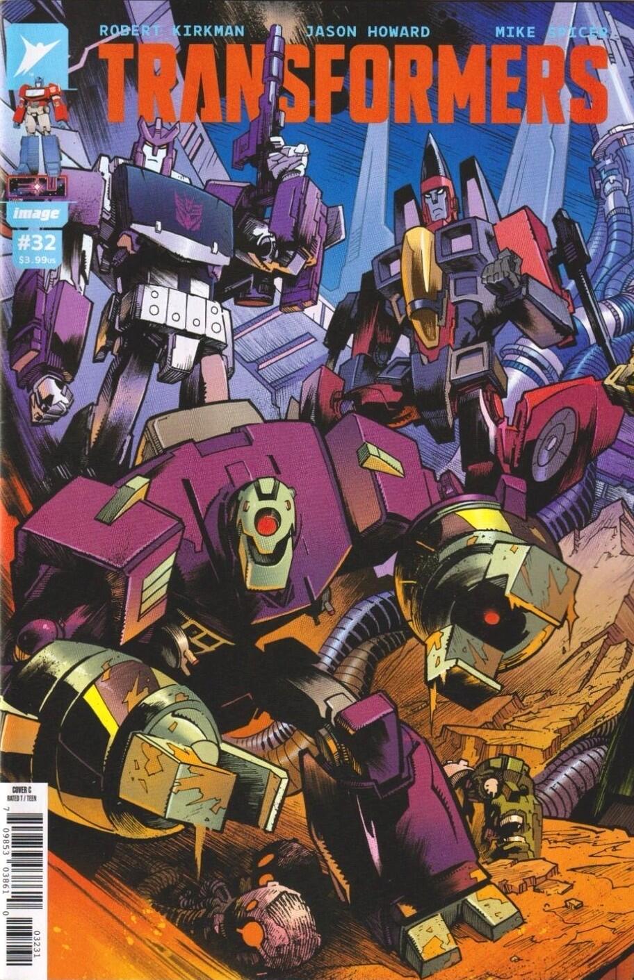 Transformers #32 Cover C Jason Howard & Annalisa Leoni Variant