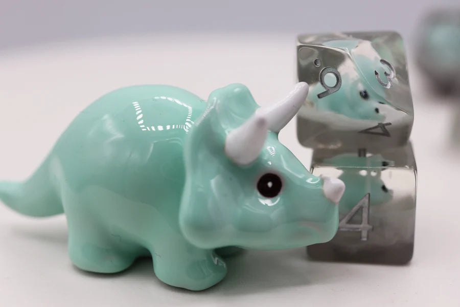 Foam Brain RPG Dice Set - Baby Triceratops