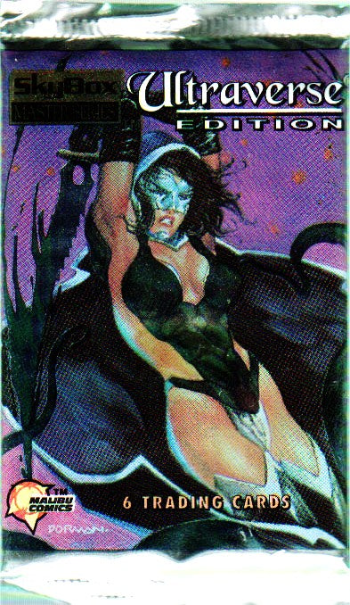 1994 Fleer Skybox Ultraverse Master Edition Sealed Trading Card Pack