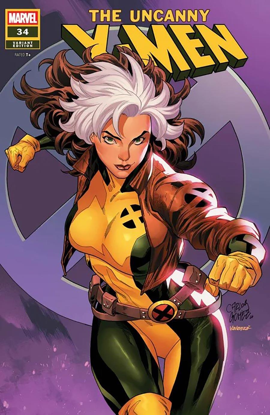 Uncanny X-Men #34 Carlos Gomez Rogue Variant