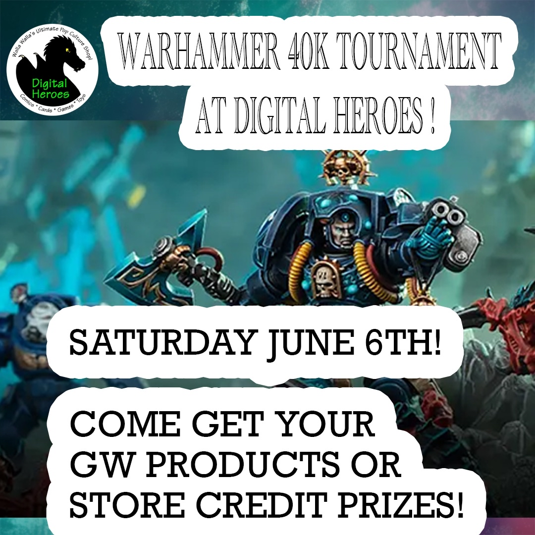 06/06/2026 10:00 AM Warhammer 40k 10e RTT - Chapter Approved Ticket