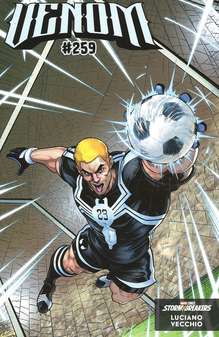 Venom #259 Luciano Vecchio Marvel Soccer Variant