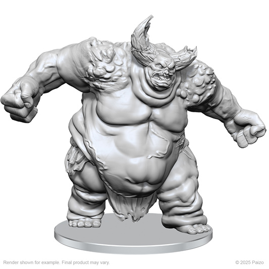 Pathfinder Battles Deep Cuts Miniatures - Unpainted: Sordesdaemon (Pollution Daemon)