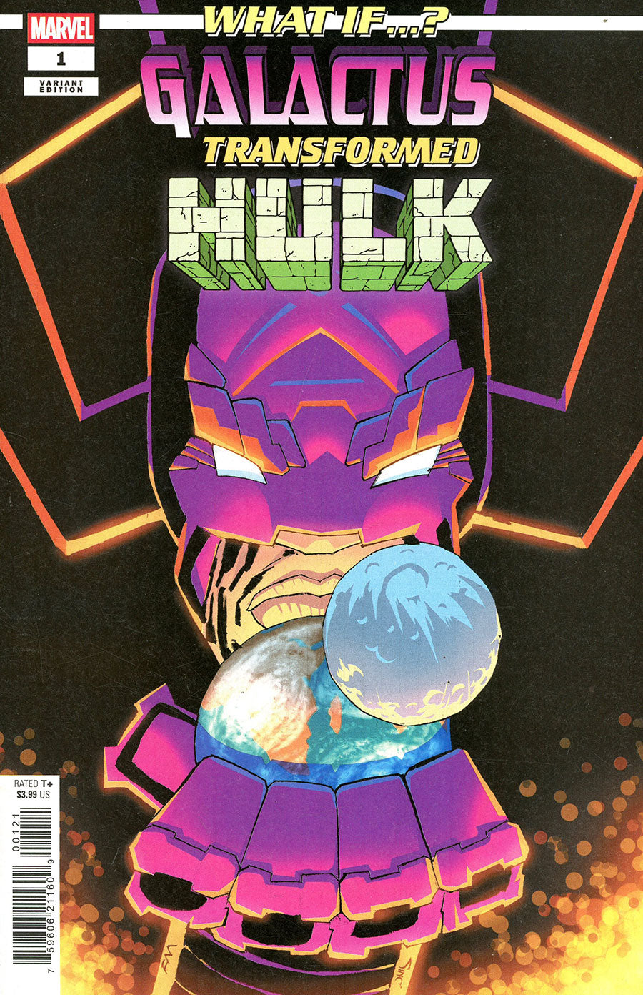 What If...? Galactus: Galactus Transformed Hulk? #1 Frank Miller Variant