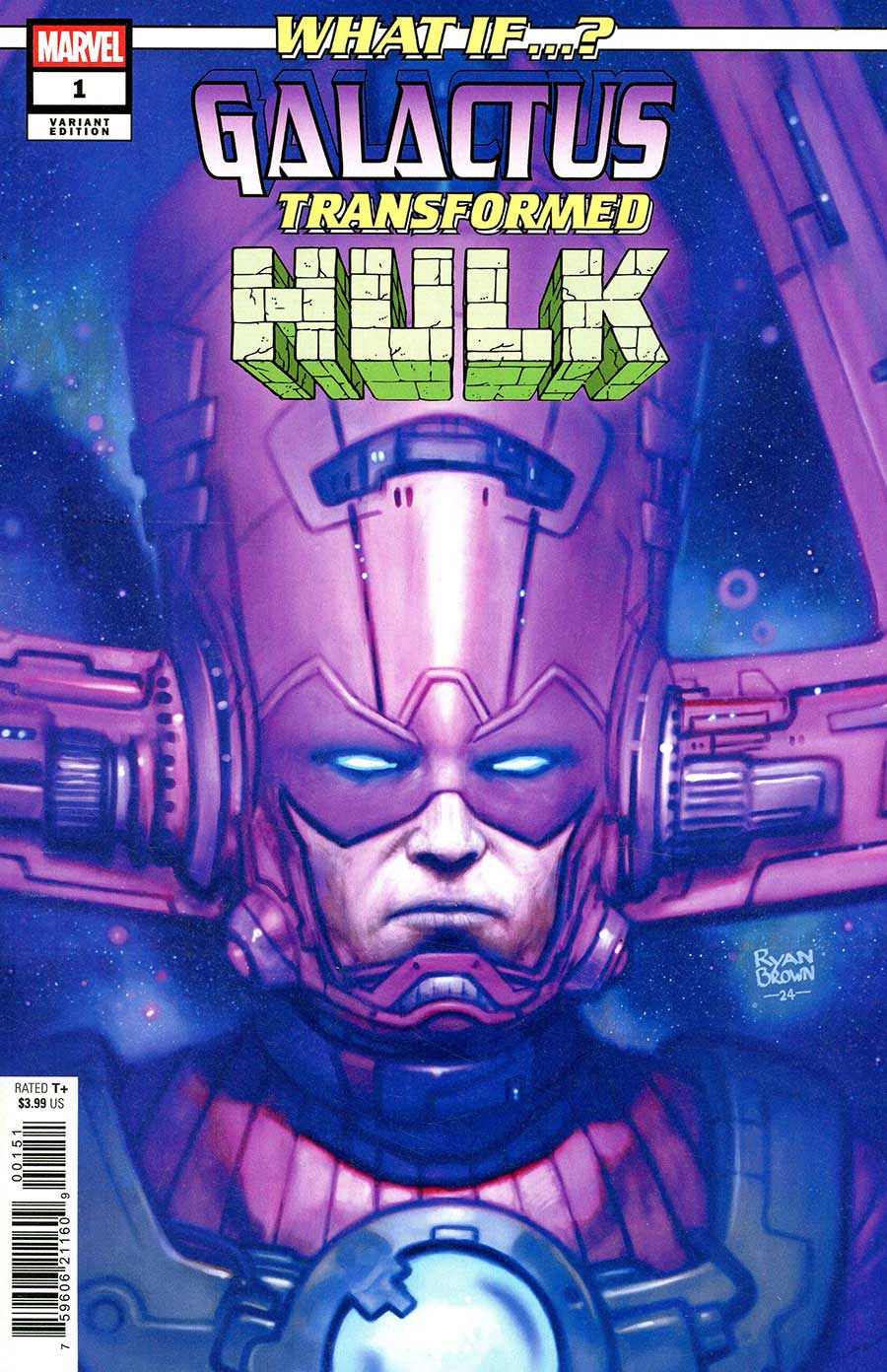 What If...? Galactus: Galactus Transformed Hulk? #1 Ryan Brown Variant