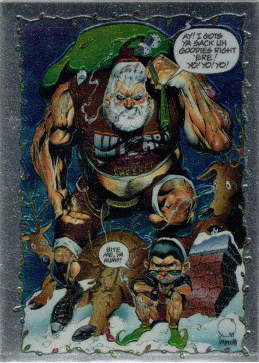 Wizard #29 Prototype Version 1 Santa Limited Chromium Card