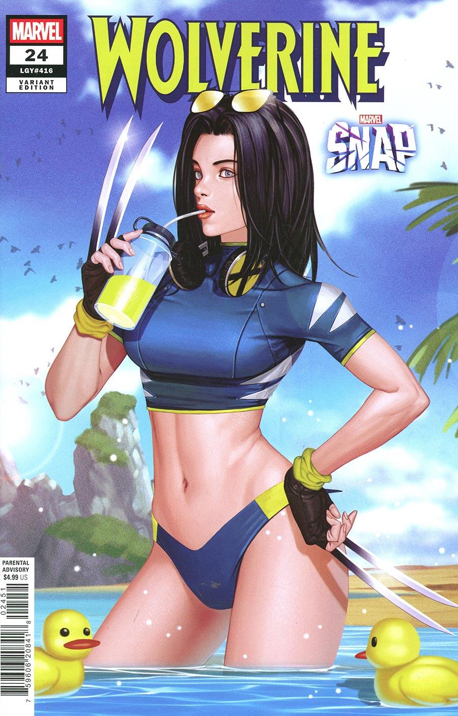 Wolverine #24 Inhyuk Lee Marvel Snap Swimsuit Variant