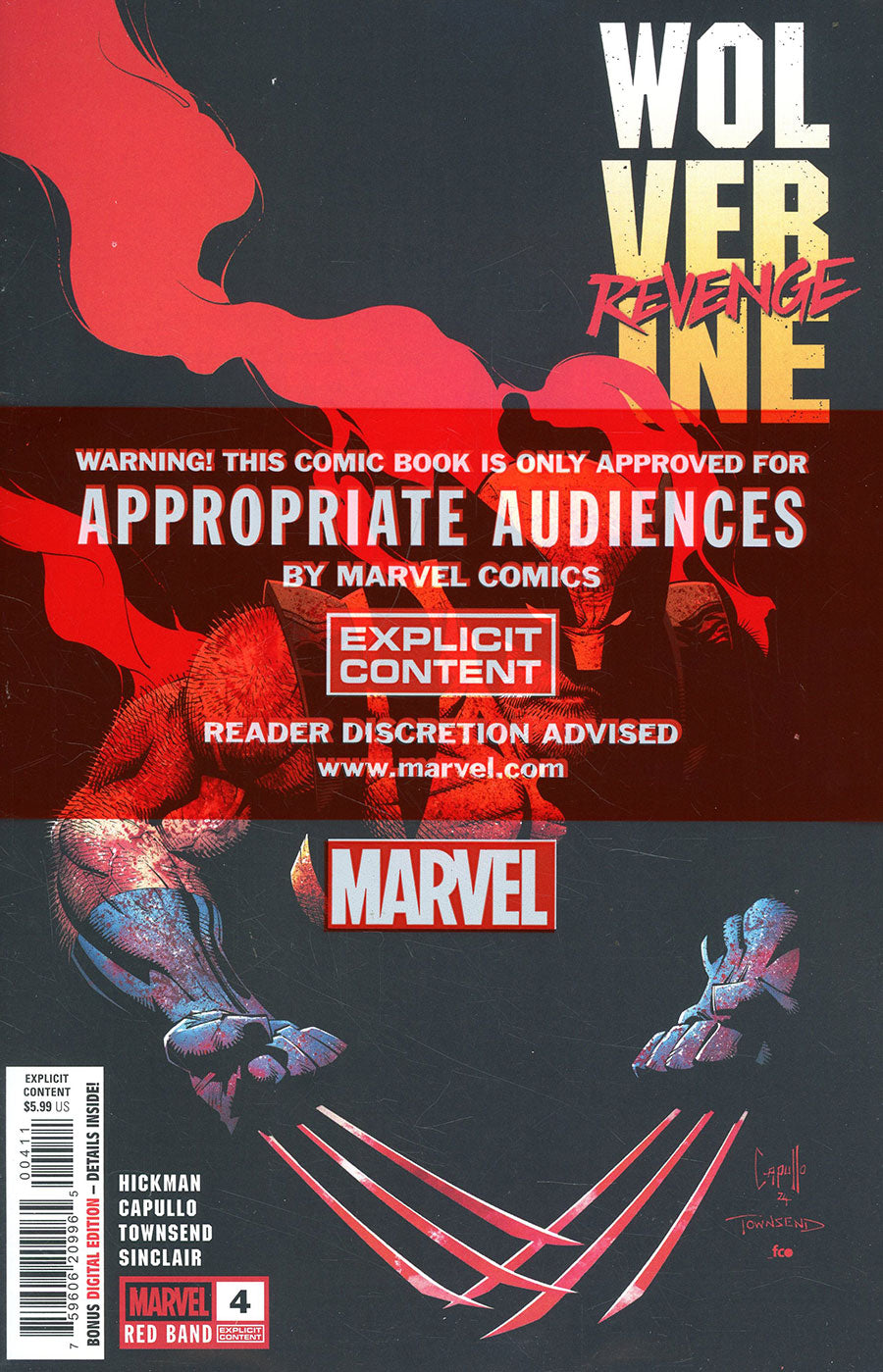 Wolverine Revenge Red Band #4 (Of 5) (Polybag)