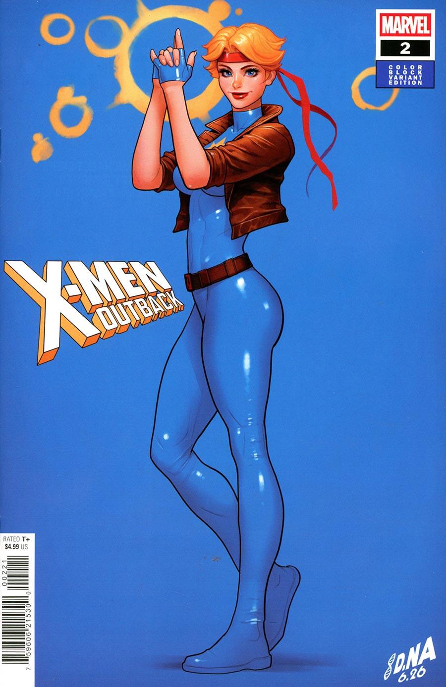 X-Men: Outback #2 David Nakayama Color Block Blue Variant
