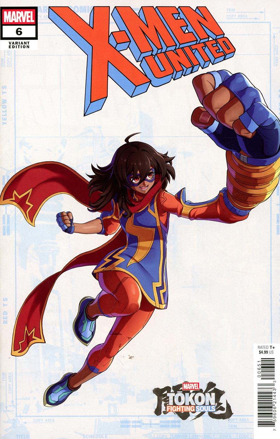 X-Men United #6 Marvel Tokon: Fighting Souls Variant