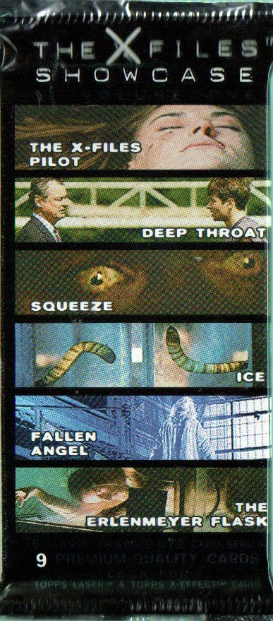 1997 Topps X-Files Showcase Widevision Sealed Trading Card Pack