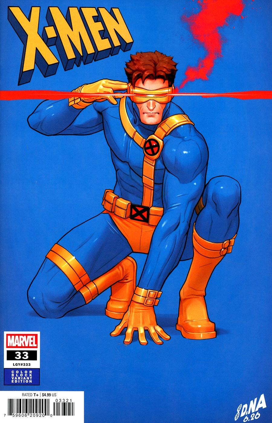 X-Men #33 David Nakayama Color Block Blue Variant