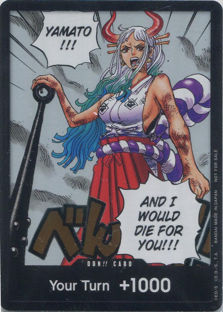 One Piece TCG DON!! Card (Yamato) (1st Anniversary DON!! Card Pack)