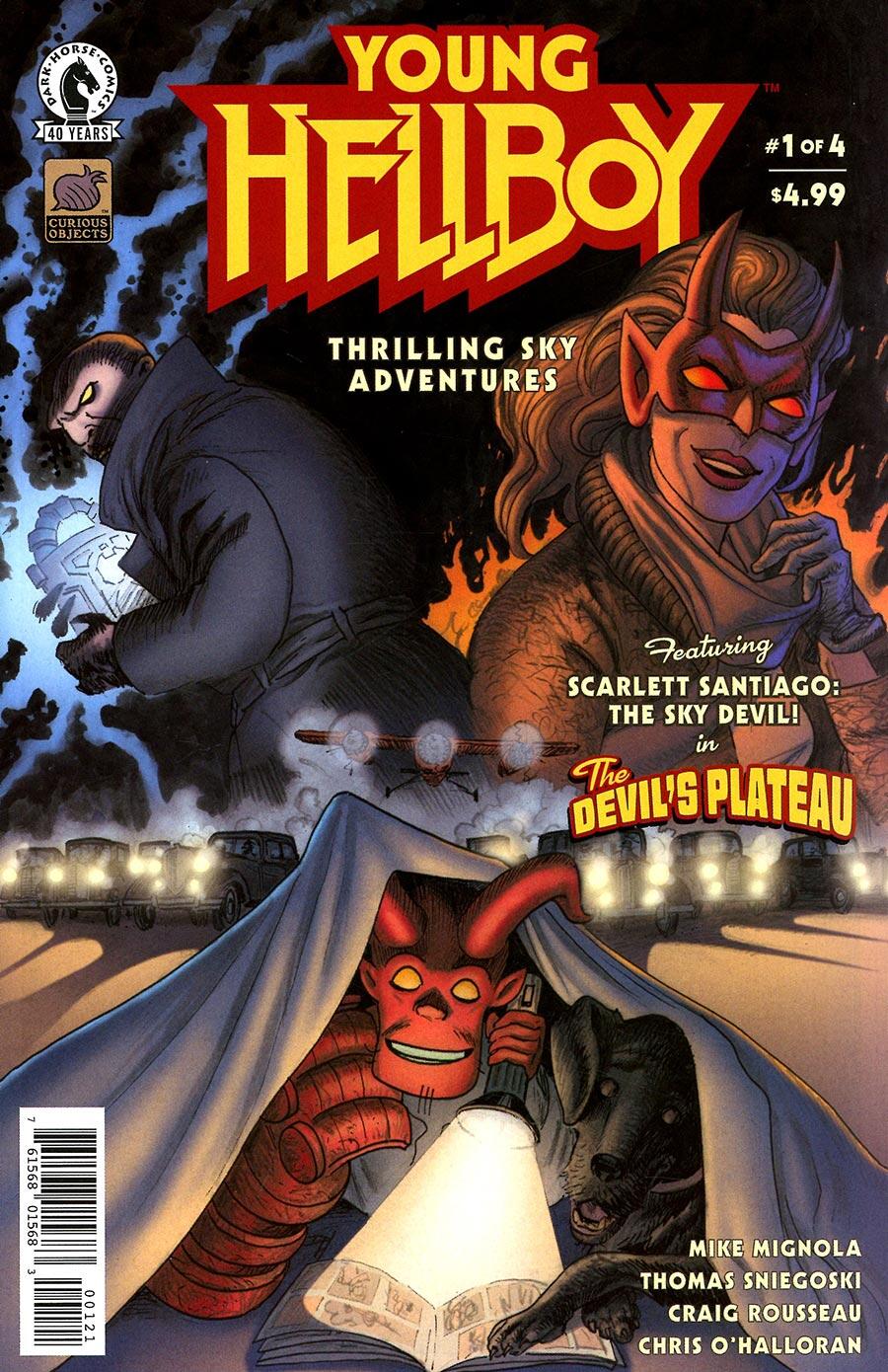 Young Hellboy: Thrilling Sky Adventures #1 (Cover B) (David Hitchcock)