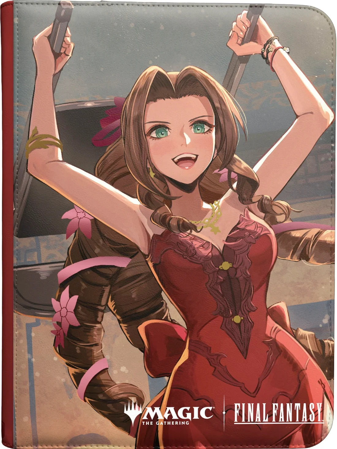 Ultra PRO MTG Zippered 9 Pocket Premium PRO Binder Final Fantasy Aerith Gainsborough