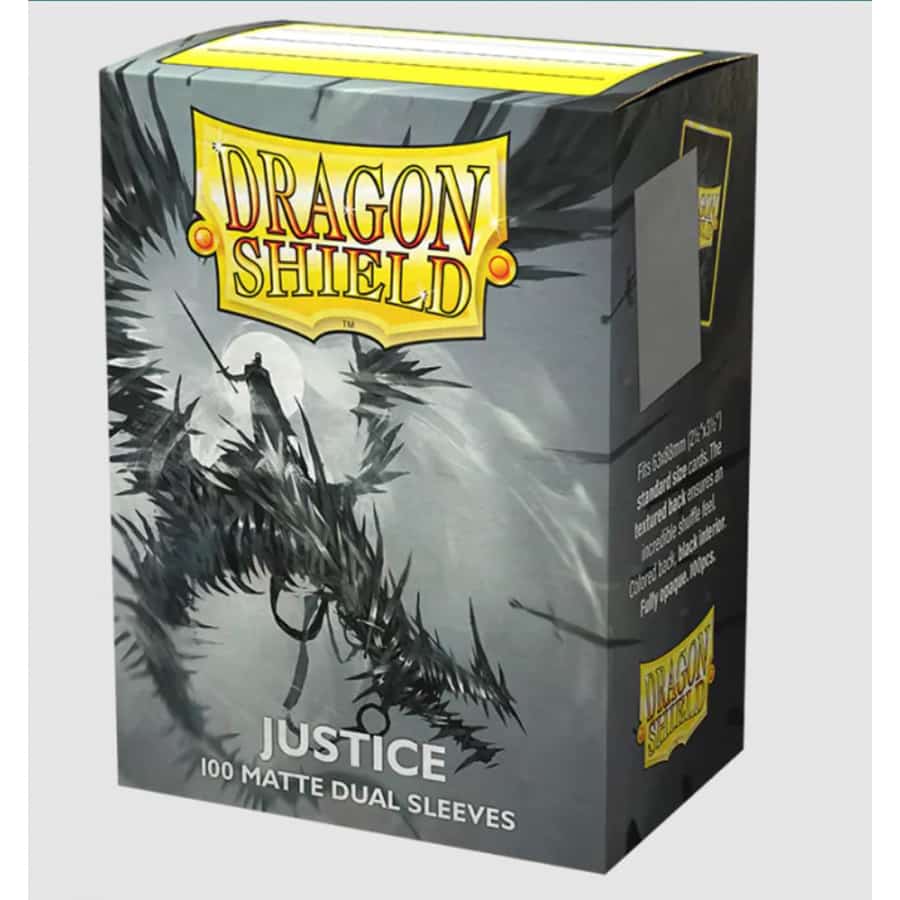 Dragon Shield Matte Dual Sleeves - 'Justice' 100ct