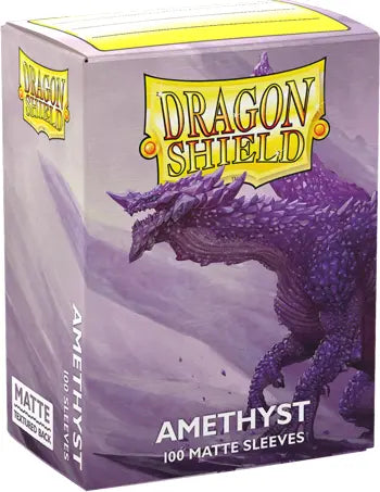 Dragon Shield Matte Sleeves - Amethyst 'Krys' 100ct