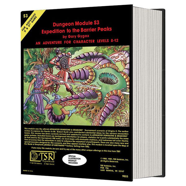 Beadle & Grimm's Dungeons & Dragons Classic Module Dice Collection - Expedition to the Barrier Peaks