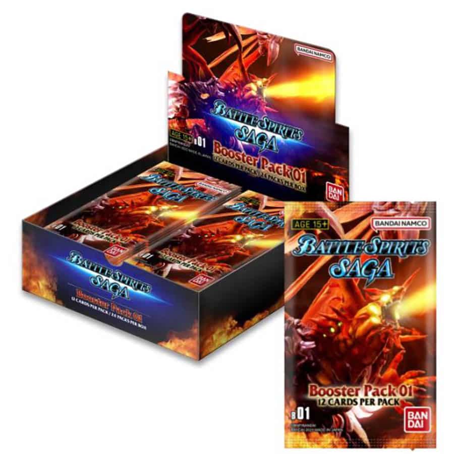 battle spirits booster box Battle Spirits Saga TCG: Aquatic Invaders - Booster Box BSSB03