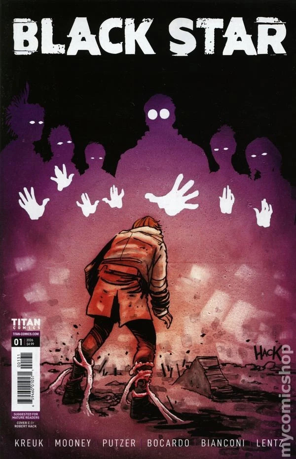 Black Star #1 (Of 5) Cover C Robert Hack Variant