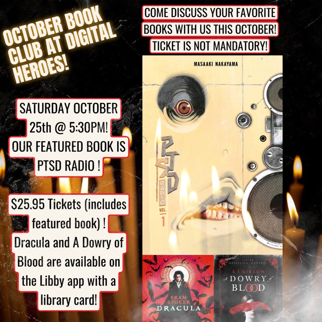 10/25/2025 5:30 PM Book Club Ticket!