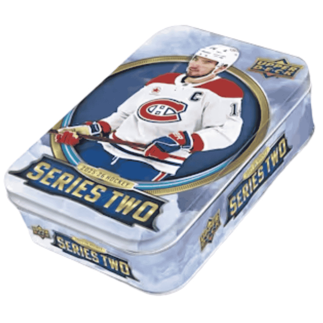 2025-26 Upper Deck Series 2 Hockey Tin